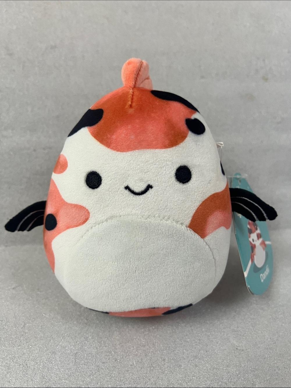 DANDII Spotted/Patterned Koi Fish Original Squishmallow By Kellytoy NWT